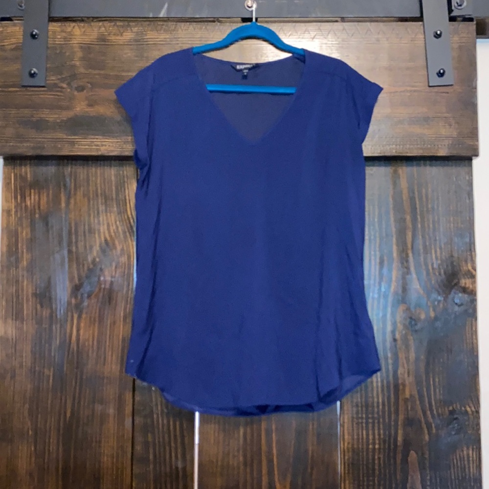 Express silk top